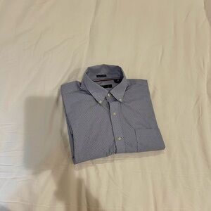 Tommy Hilfiger Men's Blue Button-Down Shirt
